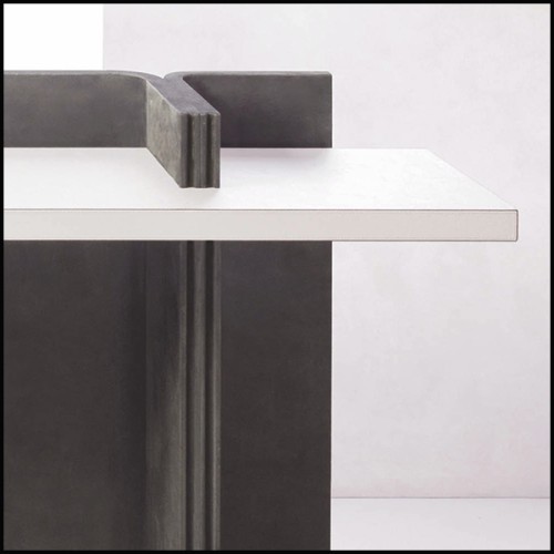 Console Table 189 - Romy Leather - Meuble - Pacific Compagnie.