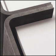 Console Table 189 - Romy Leather - Luxe - Pacific Compagnie.