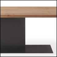 Dining Table 154 - Stage Iron - Modern dining table - Pacific Compagnie.