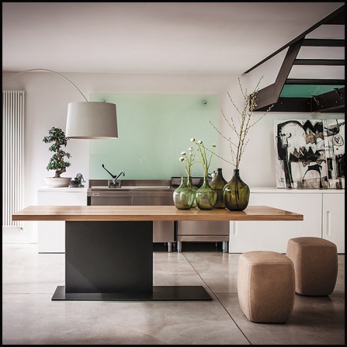 Dining Table 154 - Stage Iron - Fer - Pacific Compagnie.