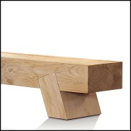 Bench 154 - Cedar Stone - Cedar Stone Bench - Pacific Compagnie.