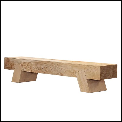 Bench 154 - Cedar Stone - Naturel - Pacific Compagnie.