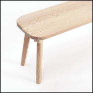 Bench 112 - Woody Oak - Moderne - Pacific Compagnie.