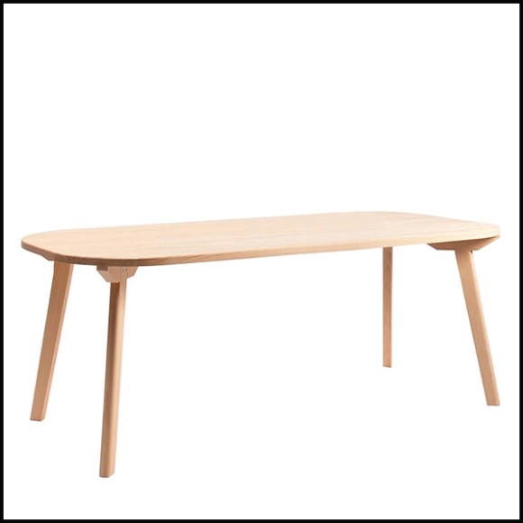 Dining Table 112 - Woody Oak - Design - Pacific Compagnie.