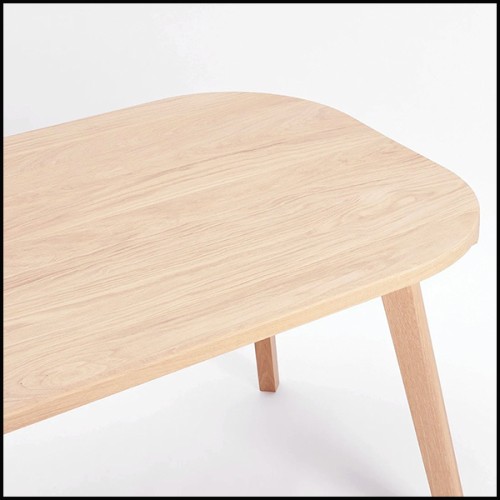 Dining Table 112 - Woody Oak - Repas - Pacific Compagnie.