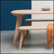 Dining Table 112 - Woody Oak - Familiale - Pacific Compagnie.