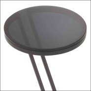 Table d'appoint 24 - Falcone Gunmetal | Eichholtz Falcone bedside table - Pacific Compagnie.