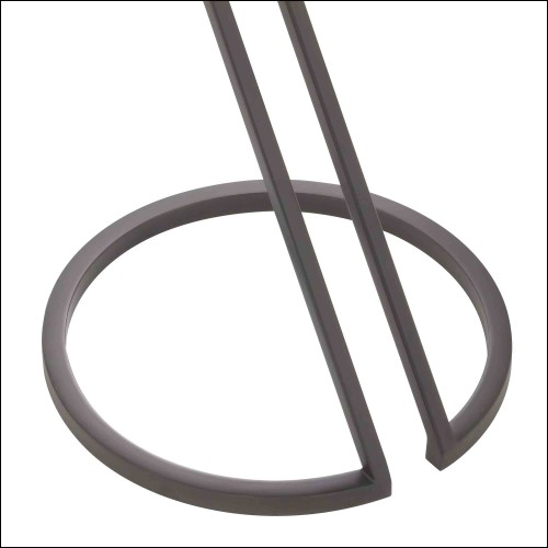 Table d'appoint 24 - Falcone Gunmetal | Falcone Gunmetal small table - Pacific Compagnie.