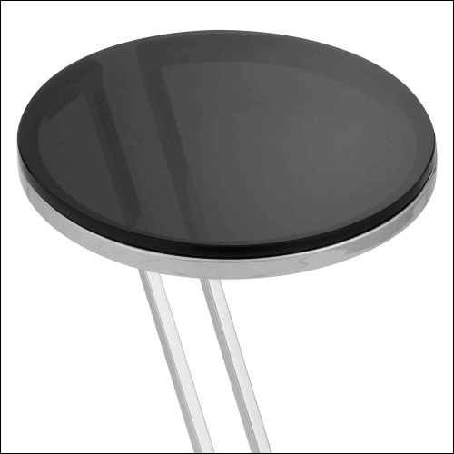 Table d'appoint 24 - Falcone Stainless - Moderne - Pacific Compagnie.