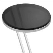Table d'appoint 24 - Falcone Stainless - Moderne - Pacific Compagnie.