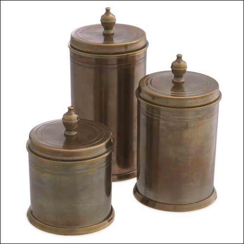 Set of 3 Box 24 - Gaston | Gaston box set decor - Pacific Compagnie.