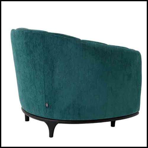 Armchair 24 - Agostino - Upholstery detail - Pacific Compagnie.