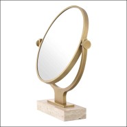 Miroir 24 - Narcisse - Rond - Pacific Compagnie.