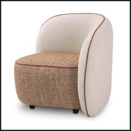 Fauteuil 24 - San Marino Right | Armchair Eichholtz- San Marino Right - Stylish Armchair - Pacific Compagnie.