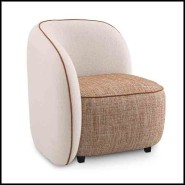 Fauteuil 24 - San Marino Gauche | Armchair Eichholtz- San Marino Left - San Marino Gauche view - Pacific Compagnie.