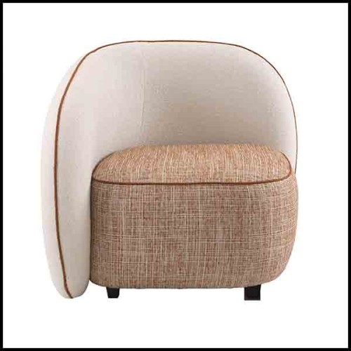 Fauteuil 24 - San Marino Gauche | Armchair Eichholtz- San Marino Left - Left armchair - Pacific Compagnie.