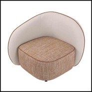 Fauteuil 24 - San Marino Gauche | Armchair Eichholtz- San Marino Left - Fauteuil 24 San Marino - Pacific Compagnie.
