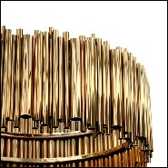 Chandelier 151-Brass Tubes
