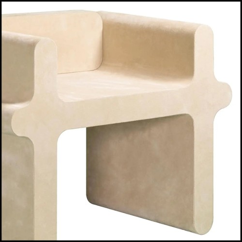 Chair 189 - Liguria Suede - Design - Pacific Compagnie.