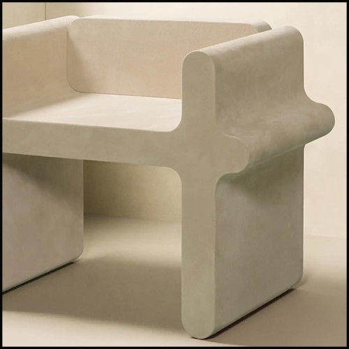 Chair GIOBAGNARA - Liguria Suede