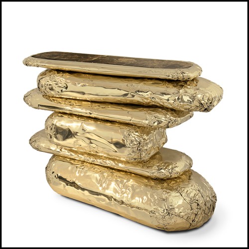 Console Table 145 - Lingot Raw - Console en métal - Pacific Compagnie.