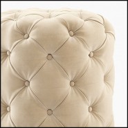 Pouf 174 - British Cream - Assise d'appoint - Pacific Compagnie.