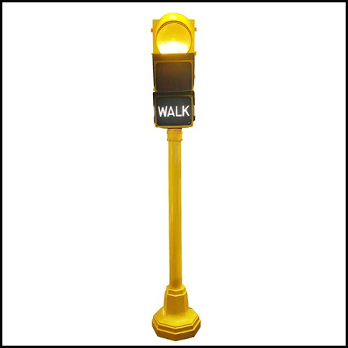 Traffic Light PC - Walk Don't Walk Yellow - Signalisation - Pacific Compagnie.