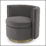 Fauteuil 24- Amanda Savona Grey