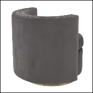 Fauteuil 24- Amanda Savona Grey