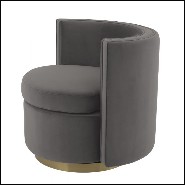 Armchair 24- Amanda Savona Grey