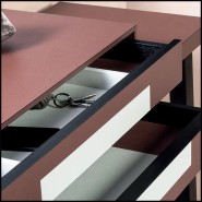 Console 189 - Chanda Leather - Style raffiné - Pacific Compagnie.