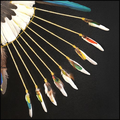 Headdress PC - Indian Tribe - Coiffe originale - Pacific Compagnie.