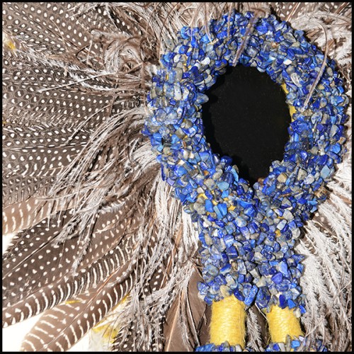 Headdress PC - Indian Tribe - Plumes colorées - Pacific Compagnie.