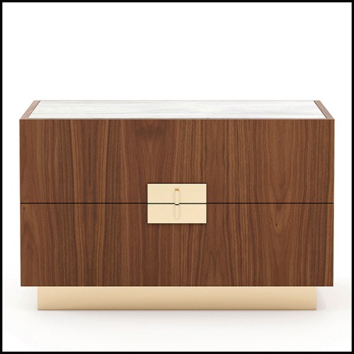 Nightstand 174 - Lenny - Bois massif - Pacific Compagnie.