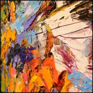 Peinture sur Toile PC - Méditerrannée - Tableaux exclusif - Pacific Compagnie.