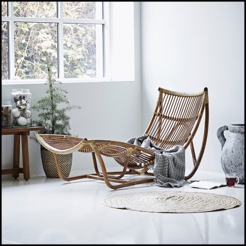 Chaise Longue 41 - Sleeper Brown - Marron élégante - Pacific Compagnie.