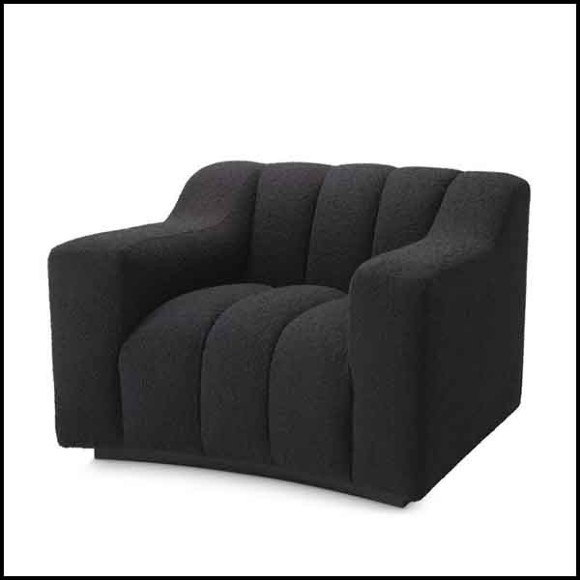 Fauteuil 24-Kelly Black Fauteuil 24-Kelly Black
