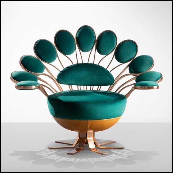 Fauteuil 217- Peacock