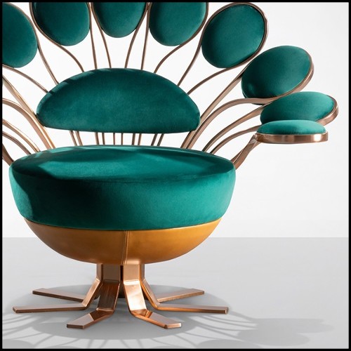 Fauteuil 217- Peacock