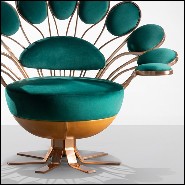 Fauteuil 217- Peacock
