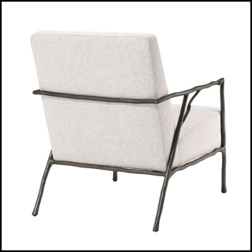 Armchair branch like frame and Loki natural 24-Antico
