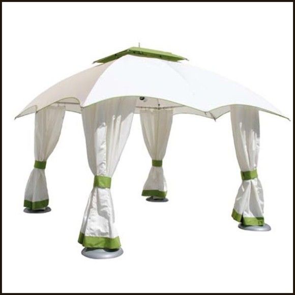 Abri de Terrase  62-Pavillon-Crescent en aluminium