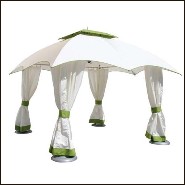 Abri de Terrase  62-Pavillon-Crescent en aluminium