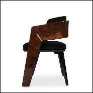 Fauteuil en noyer 164-Lupus