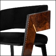 Fauteuil en noyer 164-Lupus