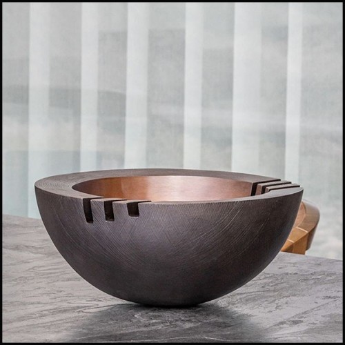 Bowl 190 - Rome Bronze - Objet d'art - Pacific Compagnie.