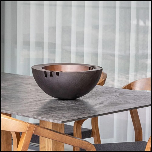 Bowl 190 - Rome Bronze | Bowl GARDECO- Rome Bronze - GARDECO Bowl Rome Bronze - Pacific Compagnie.
