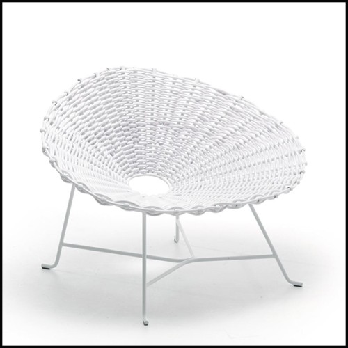 Armchair Gervasoni - Nest White