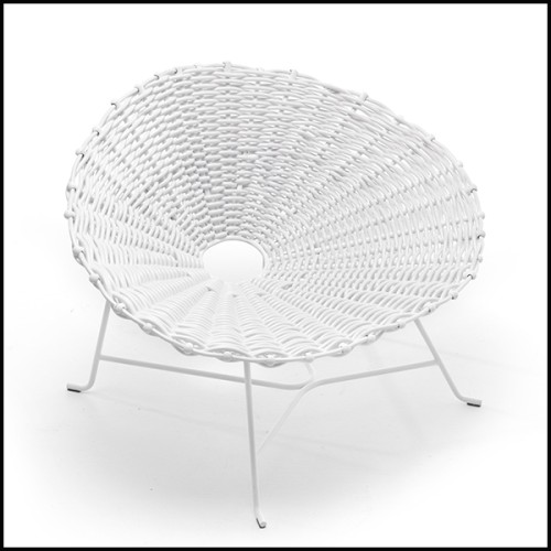 Armchair 30 - Nest White - Moderne - Pacific Compagnie.