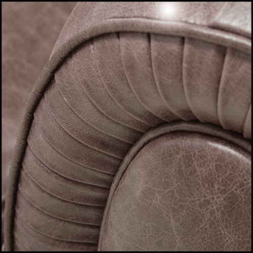 Sofa 176 - Chester Patinated 3 - Chesterfield - Pacific Compagnie.